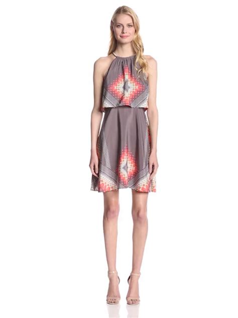 jessica simpson multi poppy burberry dress|Jessica Simpson Women's Sweetheart Poppy Dress .